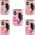 Cosma Økonomipakke: 24 x 400 g Cosma Asia i gelé - Mix I: 5 varianter