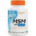 Doctors Best MSM med OptiMSM Vegan, 1500mg - 120 faner