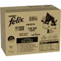 Felix 120 x 85 g Latz "Så lækkert som det ser ud" - Fiskeblandingspakke 2 (tun, laks, torsk, rødspætte)