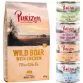 Purizon Adult Vildsvin & Kylling - kornfri - Økonomipakke: 2 x 6,5 kg