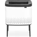 Brabantia Vasketøjsspand BO 60 l, hvid, Brabantia