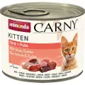 Animonda Carny Kitten 12 x 200 g - Okse & Kalkun
