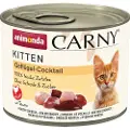 Animonda Carny Kitten 12 x 200 g - Fjerkræ-Cocktail