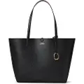 Ralph Lauren Lauren Ralph Laurentil kvinder. 431795329001 Reversible Tote Medium vendbar taske sort (OSFA), Casual, Syntetisk, Kunstlæder, Polyuretan