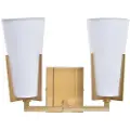 Home Decor Polyester Metal 30x18x23 Cm Væglampe