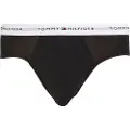 Tommy Hilfiger Tommy Hilfigertil mænd. UM0UM02905 Pakke 5 sorte essentielle trusser i sort (S), Afslappet, Økologisk bomuld, Bæredygtig