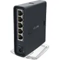 Mikrotik Hap Ac Lite Tower Sort Strøm Over Ethernet (poe)