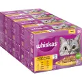 Whiskas Senior portionsposer 48 x 85 g - 7+ Fjerkræudvalg i gelé