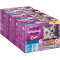Whiskas Duo portionsposer 48 x 85 g - Ocean Delights i gelé