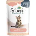 Schesir Økonomipakke: 24 x 85 g Schesir portionsposer - Kitten: Kylling