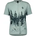 SCOTT Trail Flow Zip Kortsærmet Enduro-trøje