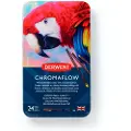 Derwent Metalkasse Med Chromaflow-blyant 24 Enheder
