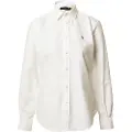 Ralph Lauren Polo Ralph Laurentil kvinder. 211891377003 Oxford-skjorte hvid (36), Casual, Bomuld, Klassisk, Lange ærmer