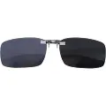24hShop Clip-on-solbriller med UV400-beskyttelse og sort glasfarve - Large