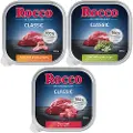 Rocco Blandet Prøvepakke 9 x 300 g - Classic Mix I: Okse pur, Kallun, Fjerkræhjerte