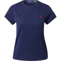 Ralph Lauren Polo Ralph Laurentil kvinder. 211898698006 T-shirt med logo, blå (S), Casual, Bomuld, Korte ærmer