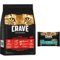 Crave Cat Pouch Multipack 4 x 85 g - Tun Sauce