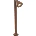 QAZQA Moderne udendørs stolpe rustbrun 60 cm IP44 justerbar - Ciara