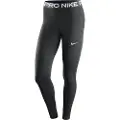 Nike Pro-leggings med mesh-paneler og mellemhøj talje til kvinder - sort