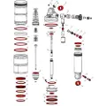 RockShox Komplet Servicesæt Monarch Xx 15