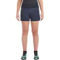 Montane F Slipstream Twin Skin Shorts, dame, blå