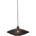 Good&Mojo - Hængende loftlampe flad lille Iguazu - Sort - Loftpendler - - Homeroom
