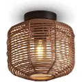 Good&Mojo - Loftlampe Tanami 25x20 cm - Natur - Loftpendler - - Homeroom
