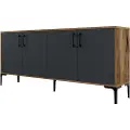 Hannah Home - Aflastningsbord Kiev - Brun - Skænke & sideboards - - Homeroom