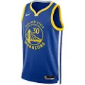 Nike Golden State Warriors Icon Edition 2022/23 Nike Dri-FIT NBA Swingman-trøje til mænd - blå