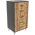 Chic Home Collection - Kommode Planet - Brun - Kommoder - - Homeroom