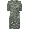 Pieces Tala 2/4 Wrap Kortærmet Kjole