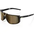100% Eastcraft Soft Tact Black Soft Gold Mirror Hiper Lens Solbriller