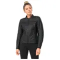 FASTWAY L-2201 Dame Læderjakke sort 44