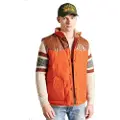 Superdry Mountain Leather Mix Vest