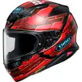 Shoei NXR 2 Fortress TC-1 rød XXS