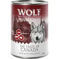 Wolf of Wilderness Økonomipakke: 12 x 400 g Wolf of Wilderness "The Taste Of" - The Taste Of Canada