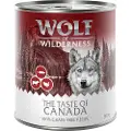 Wolf of Wilderness Økonomipakke: 24 x 800 g Wolf of Wilderness "The Taste Of" - The Taste Of Canada