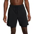Nike Alsidige Nike Unlimited Dri-FIT-2-i-1-shorts (18 cm) til mænd - sort