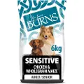 Burns Adult & Senior Sensitive - Kylling & fuldkornsmajs - 6 kg