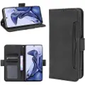 Mtp Products Xiaomi 11T/11T Pro Pung Cover med Kortholder - Sort