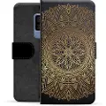 Mtp Products Samsung Galaxy S9+ Premium Flip Cover med Pung - Mandala