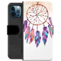 Mtp Products iPhone 12 Pro Premium Flip Cover med Pung - Drømmefanger
