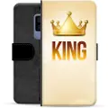 Mtp Products Samsung Galaxy S9+ Premium Flip Cover med Pung - Konge