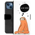 Mtp Products iPhone 13 Premium Flip Cover med Pung - Slow Down