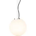 QAZQA Moderne udendørs pendellampe hvid 25 cm IP65 - Nura