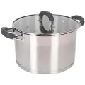 Quttin Stål Induktionsgryde 26 Cm/7.9 L/0.8 Mm+med T Heleom