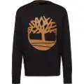 Timberland Timberlandtil mænd. TB0A2BJ8P561 Kennebec River sweatshirt med rund hals, sort (XXL), Casual, Bomuld