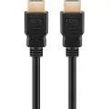 Goobay HDMI 2.1 Kabel med Ethernet - 1m - Sort