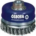 Osborn 0002608154 M140.50 Mm Stål Kopbørste Med Snoet Tråd