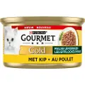 Gourmet Gold Bløde Delikatesser med kylling vådfoder til katte (85 g)